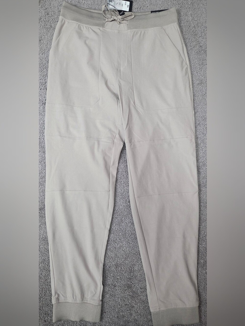 CSG Men's Lightweight Joggers — Light Beige